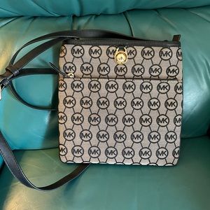 Black MK crossbody bag